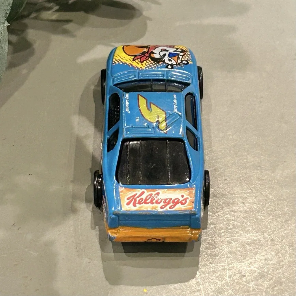 Kelloggs Terry Labonte Pull-n-Go Hot‎ Wheels 2000 Frosted Flakes Race Car